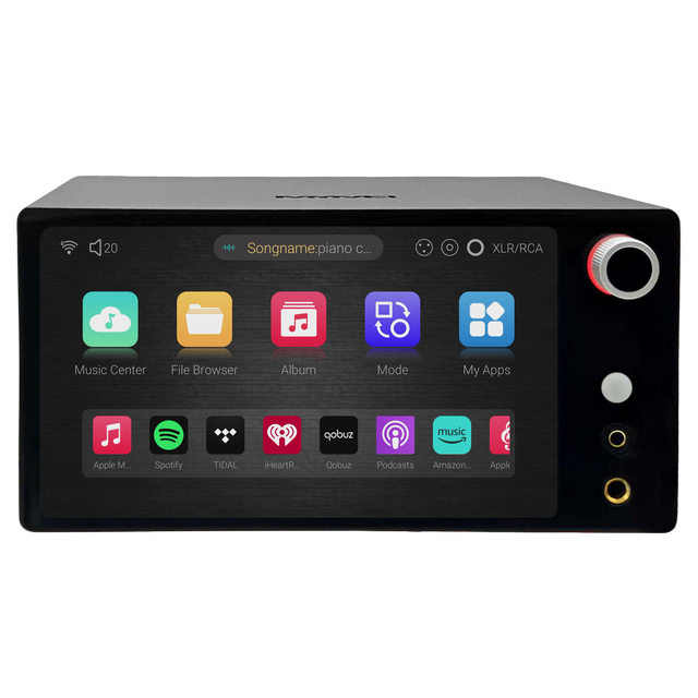 DMP25 Digital Broadcast Decoding Media Streaming Machine with Integrated Headphone Amp Made of Durable Plastic