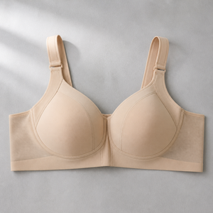 Soutien-gorge à armatures couvrant intégralement pour femmes, pour poitrines généreuses (bonnet D-G), en microfibre respirante, antibactérienne et sans couture, effet rafraîchissant, large - Product Image 4