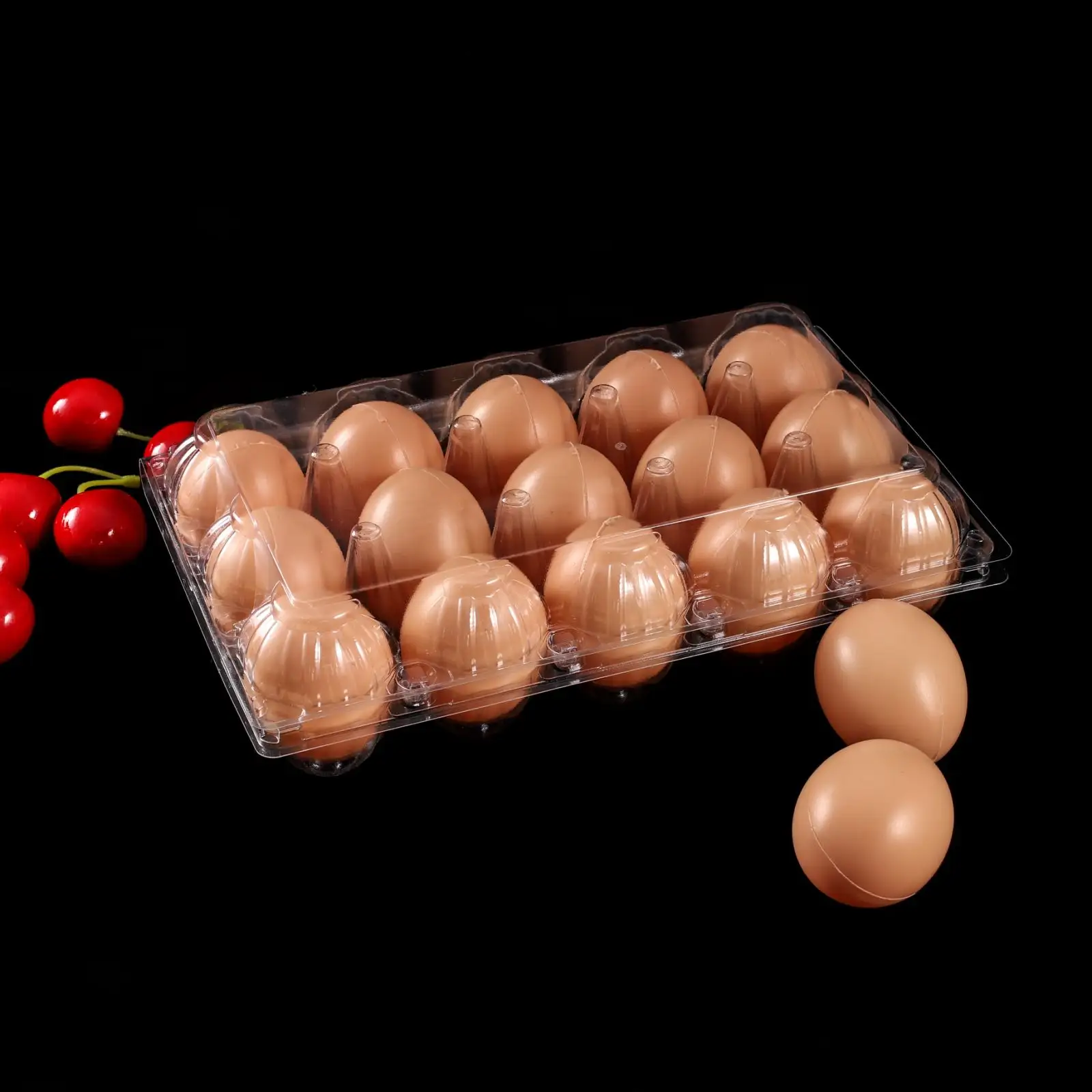 12 Löcher Günstiger Preis Einweg-Klar eier behälter Verpackungs box Hochwertige Kunststoff-Eier ablagen für den Supermarkt