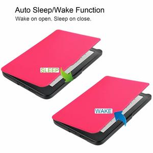 Étui léger en cuir PU intelligent pour tablette <span class=keywords><strong>Kobo</strong></span> <span class=keywords><strong>Clara</strong></span> HD 2018 - Product Image 5