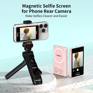 Kingma New 4K Ảnh Tự Sướng Màn Hình Từ Điện Thoại Vlog Màn Hình Với Sync Trở Lại Máy Ảnh Cho Android Iphone15 16 Cho Live Streaming Tik - Product Image 4