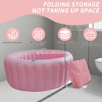 Piscine de naissance gonflable en PVC épaissi pour la maison, baignoire gonflable pour femme enceinte