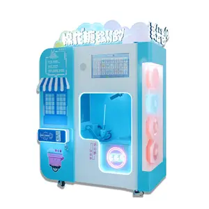 Automatischer Verkaufs automat Zuckerwatte-Maschine Zuckerwatte-Maschine