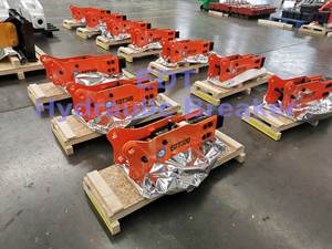 Grondverzet Hydraulische Hamer Side Mount Type Edt 300 Hetzelfde Als SB30 Van Eddie Precisie - Product Image 3