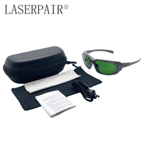 Lunettes de sécurité laser infrarouges industrielles 800-1700nm OD4+ OD6+ pour la protection laser 1064nm ND:YAG Diode Laser Processing
