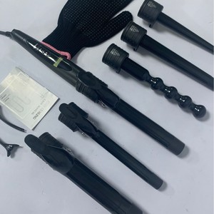 6 In 1 Multi Functional Lcd Curling Iron With Interchangeable Barrels All Hair Types <b>Electric</b> <b>Wired</b> - Product Image 3