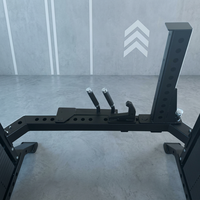 Machine Smith tout-en-un avec rack de musculation 3x3 pour entraînement multifonctionnel à domicile