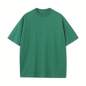 Unisex Blank Solid T-<b>Shirt</b> High Quality Custom Logo OEM Sample Silk Screen Printed Regular Fit Men's Cotton Eco-Friendly - Product Image 3