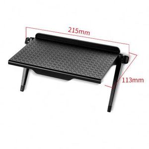Screen Top Shelf <b>TV</b> Top Storage Bracket 2-Leg Adjustable Shelf Screen Monitor Top Shelf for Cellphone Stand - Product Image 5