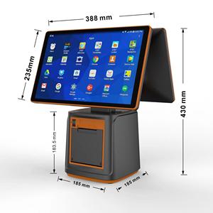 I3 i5 i7 15.6 inch Windows Android Màn hình cảm ứng máy tính để bàn đứng POS Máy tính bảng máy với USB & máy in nối tiếp Giao diện sản phẩm mới - Product Image 6