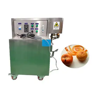 Commerical Electric Lemon Orange Mango Apple Persimmon Peeler Peeling Stem Removing Machine