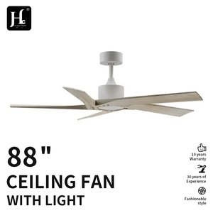 Ventilador de Techo Moderno con Decoración de 5 Aspas, Control Remoto, Reversible, con 5 Aspas de Madera - Product Image 4