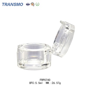 Boîtes de fard à joues crème Gold Circle, boîte à poudre avec poudre, logo personnalisé, boîte d'emballage de poudre, boîte à poudre - Product Image 4