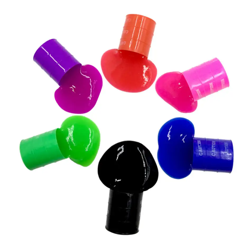 Neuheit Kinderspiel zeug Kitt Multi color Barrel of Slime Barrel o Schleim Spielzeug