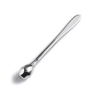 Applicateur de bâton de crème de haute qualité Outil de massage de beauté en métal à double tête