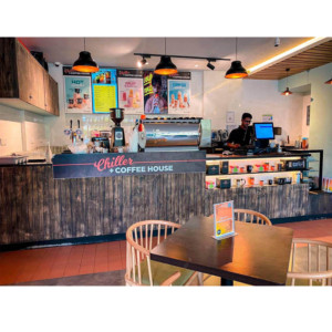 Tipo de ocio de negocios Café F & B Solución Té alto Equipo de cocina comercial Restaurante Cafetería Material de acero inoxidable - Product Image 6