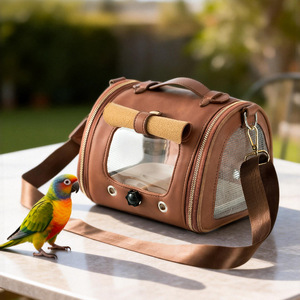 Bolso de Transporte <span class=keywords><strong>para</strong></span> Mascotas, Diseño Anti-Escape, Portátil, Tipo Bandolera, <span class=keywords><strong>para</strong></span> Invierno, <span class=keywords><strong>para</strong></span> Loros y Aves - Product Image 1