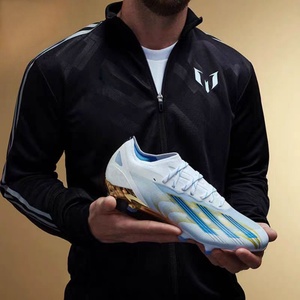 X23 nuovo Design <span class=keywords><strong>scarpe</strong></span> da <span class=keywords><strong>calcio</strong></span> per uomo e donna bianco luna oro lungo e rotto borchie TF adulto taglia 35-45 - Product Image 2