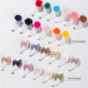 Kit de gel UV pour ongles JTING, couleur nude japonaise, effet 3D sculpté, 12 couleurs, gel modelant 4D, conception personnalisée OEM - Product Image 5