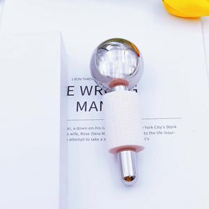 Небьющийся стальной ролик для лица, массажер для холодной кожи, охлаждающий ролик для лица, шеи, шеи, антивозрастной, подтягивающий - Product Image 1
