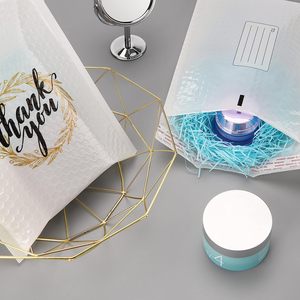 Ctcx Trắng bưu phẩm Poli độn phong bì bong bóng bưu phẩm biểu tượng tùy chỉnh trắng Vận chuyển chuyển phát nhanh Túi bong bóng bưu phẩm bong bóng polymailers - Product Image 5