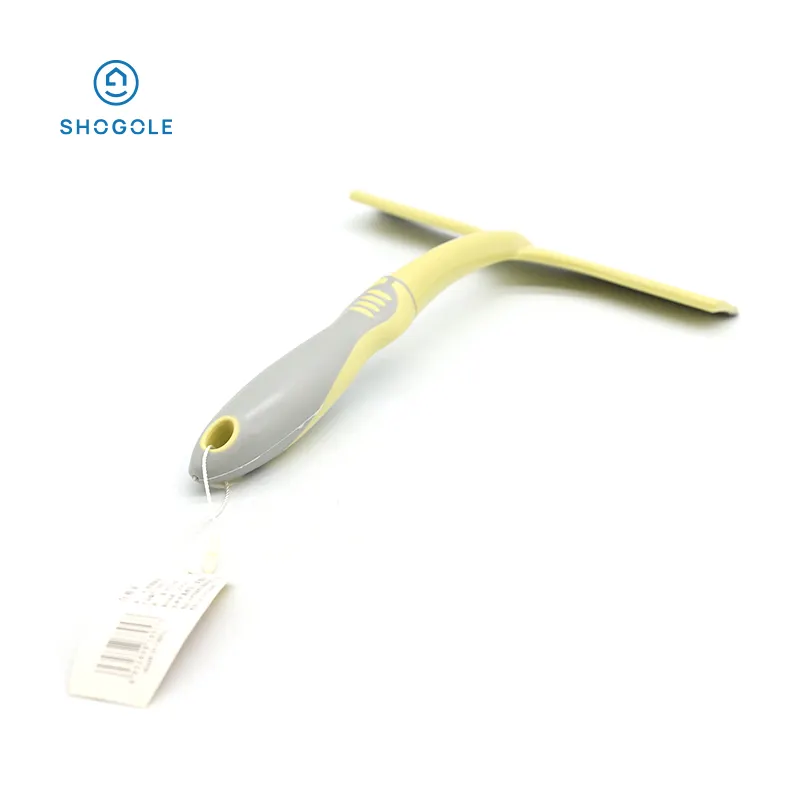 SHOGOLE Big Glass Window Scraping Cleaning Tool Cubber Brush Wiper Silicone Squeegee For Househoold Car Plastic Spray Portable
