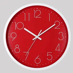 Hot selling home decorate wall clock creative suppliers silent quartz modern wall clocks