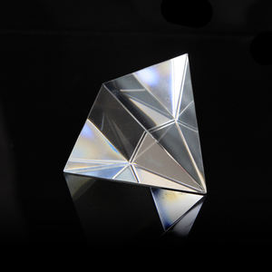 هرم زجاجي كريستالي شفاف بالجملة بسعر رخيص لتزيين المنزل والمكتب - Product Image 3