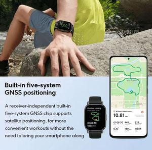 ORIGNAL Phiên Bản Toàn Cầu Redmi Đồng Hồ 5 Lite 1.96 ''Amoled Hiển Thị Ban Nhạc Được Xây Dựng Trong Gnss 5ATM Bt Gọi Thông Minh Đồng Hồ - Product Image 3