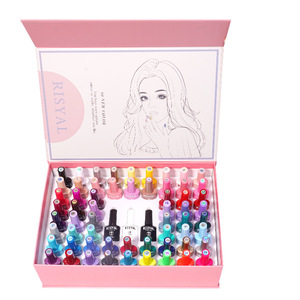 Kit de vernis à ongles personnalisé avec logo, 63 couleurs, gel UV inodore, matériau liquide, couche adhésive fonctionnelle, flacon, salons de manucure - Product Image 3