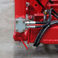Bras articulé multi-sections à commande hydraulique avec base pivotante, conçu pour une utilisation sur les petites fourgonnettes et les pick-up