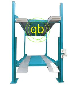 Sistema de Estacionamiento Vertical Hidráulico Automático de 4 Postes y Triple Nivel, Elevador de Autos - Product Image 1