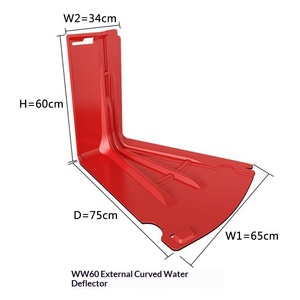 Barriera Antiallagamento in ABS Impermeabile a Forma di L per Ingressi di Negozi Commerciali e Garage Sotterranei - Product Image 6