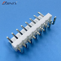 Connecteur PCB VH-8AWG, broches coudées, 1x8P, pas de 3,96 mm, insertion à angle droit, 3P, laiton étamé, 7A 250V