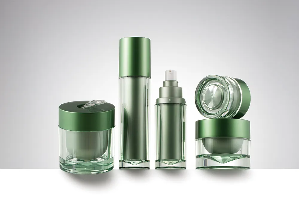 2023 Neues Design Luxus REFILL CREAM JAR Kosmetik glas für Hautpflege-Verpackungs WXZL-15/20/50/60/100