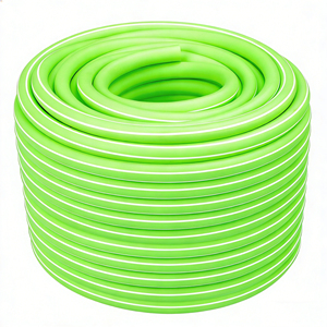 Tuyau d'arrosage de jardin personnalisable en <span class=keywords><strong>PVC</strong></span> <span class=keywords><strong>50</strong></span> m, robuste, portable, flexible, avec protection anti-torsion, vert - Product Image 1