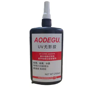 Manufacturers Customize Shadowless Glue To Stick Glass Metal Plastic Acrylic UV-curable Transparent And Traceless UV Glue