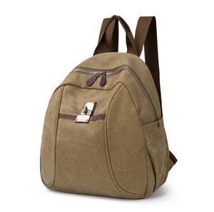 BSCI Factory Wholesale Specially High Density Thick Canvas <b>laptop</b> Backpack <b>Rucksack</b> - Product Image 6