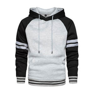 Basics Homme 400gsm Spandex/Polyester Polaire Pull Sweat Personnalisé Imprimé Logo À Capuche Regular Fit Haute Qualité Printemps - Product Image 1