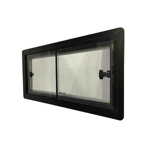 Fenêtre coulissante en verre trempé 1200x500mm avec store enrouleur et <span class=keywords><strong>moustiquaire</strong></span> pour accessoires de camping-car, camping-car - Product Image 4