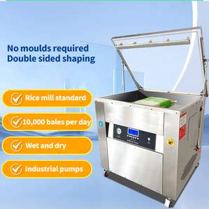 Machine d'emballage sous vide industrielle automatique haute puissance CE Dz-650 pour aliments, riz, dattes, noix de cajou, briques, avec formage double face, capacité 10 kg - Product Image 5