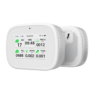 Air Quality Monitor 10-in-1 LCD Display Infrared CO2 Laser PM2.5 TVOC Formaldehyde Detection Temperature Humidity - Product Image 4