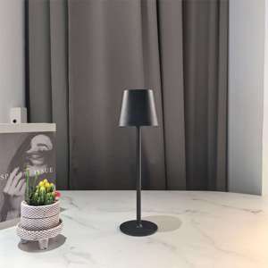 Nhà Máy Mới Châu Âu Sáng Tạo Có Thể Sạc Lại Sang Trọng Ánh Sáng Ban Đêm LED Kim Loại Sắt Phòng Ngủ Cổ Điển Nhà Hàng Thanh Lãng Mạn Bảng Đèn - Product Image 4