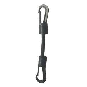 Accessoires de tente, corde élastique 5 mm 30 cm avec crochet, tissu Oxford, utilisation en extérieur - Product Image 4