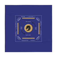 Tapis de table en boue de diatomée, style américain moderne, motif floral et oiseaux chinois, antidérapant et insonorisant, pour un ambiance fraîche et décontractée.