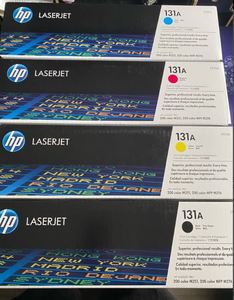 Cartuchos de Tóner Originales 131A LaserJet (CF210A CF211A CF212A CF213A <span class=keywords><strong>CF210X</strong></span>) para HP LaserJet Pro 200 M251 Pro 200 M276 - Product Image 1