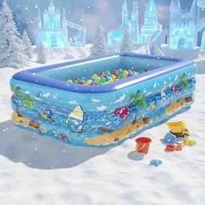 <span class=keywords><strong>Piscine</strong></span> gonflable de 1,5 m pour la maison et l'extérieur, <span class=keywords><strong>piscine</strong></span> pour enfants, matériau PVC durable et écologique - Product Image 4