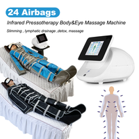 Luftkompressions-Massagegerät für Lymphdrainage, Körperformung, Infrarot-Wärmebehandlung und Vibrationstherapie mit Hautanalyse-Funktion für Schönheitssalons und Spas