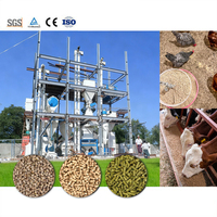 Línea de Producción de Pienso para Animales Luodate 5-10 T/H - Planta Automática de Fabricación de Pienso para Aves y Ganado