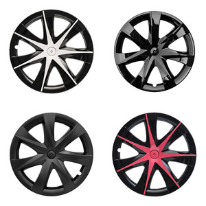 <span class=keywords><strong>Enjoliveurs</strong></span> de roue personnalisés en ABS noir brillant à 7 branches, 19 pouces, pour Tesla Model Y 2019-2024, style sport OEM ODM, installation par clips. - Product Image 6